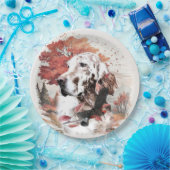 ザ・イングリッシュセッター、パッション狩り ペーパープレート (パーティー)