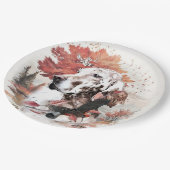 ザ・イングリッシュセッター、パッション狩り ペーパープレート (アングル)