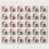 ザ・イングリッシュセッター、パッション狩り ラッピングペーパー (フラット)