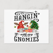 ザ・ウィズ・マイ・グノミぶら下がったーズ・クリスマス・格言 ポストカード (正面)