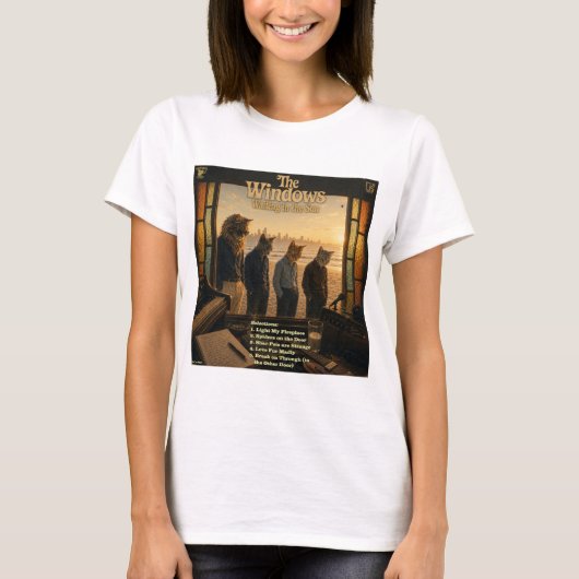 ザ・ウィンドウズ・アルバム: パロディ Tシャツ (正面)