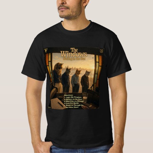 ザ・ウィンドウズ・アルバム: パロディ Tシャツ (正面)