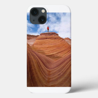 ザ・ウェーブ，アリゾナ – 抽象芸術砂漠 iPhone 13ケース