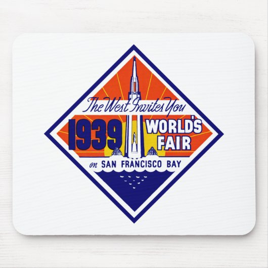 ザ・ウエスト・招待状・ユー マウスパッド (正面)