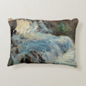 ザ・ウォーターフォール・バイ・トワックマンヴィンテージ印象主義 アクセントクッション (裏面)