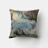 ザ・ウォーターフォール・バイ・トワックマンヴィンテージ印象主義 クッション (裏面)