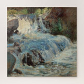 ザ・ウォーターフォール・バイ・トワックマンヴィンテージ印象主義 ジグソーパズル (縦)