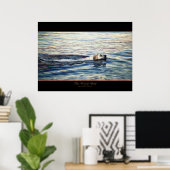 ザ・ウォーター・ボーイ・ドッグ・アート・ポスター ポスター (ホームオフィス)