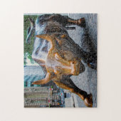 ザ・ウォール・ストリート・ブル・ニューヨーク。 ジグソーパズル (縦)