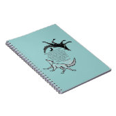 ザ・ウルフ食べ物を与えァ ノートブック (右側)