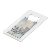 ザ・ウルワース建物from the Ferry by Rachael クレジットカード栓抜き (裏面アングル)