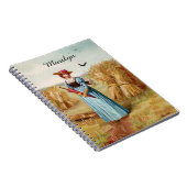 ザ・ウーマン・イン・ザ・ウィート・フィールド・ノート ノートブック (右側)