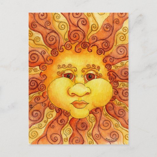 ザ・エレメンツ – 火はがき ポストカード (正面)