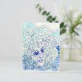 ザ・エレメント – 水はがき ポストカード (スタンド正面)