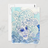 ザ・エレメント – 水はがき ポストカード (正面/裏面)