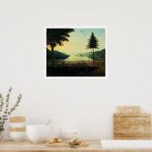 ザ・エンパンプメントLake George, New York, 1759 (油 ポスター (キッチン)