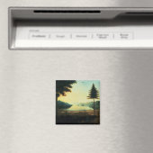 ザ・エンパンプメントLake George, New York, 1759 (油 マグネット (インサイチュ (食洗機))