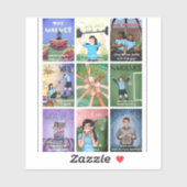 ザ・オオカミのステッカー#2 シール (シート)