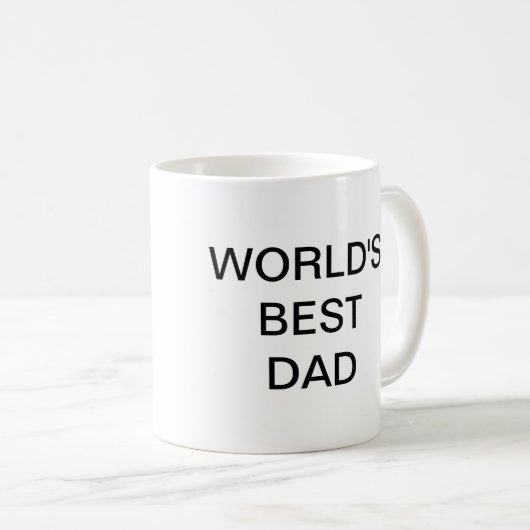 ザ・オフィス、世界の最高のパパ コーヒーマグカップ (正面右)
