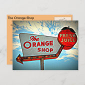 ザ・オレンジショップハガキ ポストカード (正面/裏面)