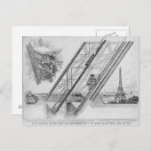 ザ・オーチスエレベーターinエッフェルタワー ポストカード (正面/裏面)