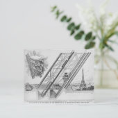 ザ・オーチスエレベーターinエッフェルタワー ポストカード (スタンド正面)