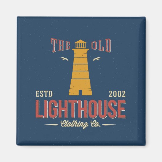 ザ・オールドライトハウス・アパレル マグネット (正面)
