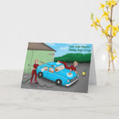 ザ・カーウォッシュ カード (黄色い花)