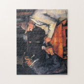 ザ・カード・プレイヤーズバイポールセザンヌ ジグソーパズル (縦)