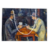 ザ・カード・プレーヤー、セザンヌ ラージペーパーバッグ (裏面)