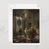 ザ・カーペット商人, c.1887 (キャンバス上の油) ポストカード (正面/裏面)