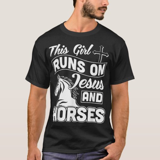 『ザ・ガール・走オン・イエス・アンド・ウース・デザイン』 Tシャツ (正面)