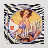 ザ・キッチ・ビッチ : まだ結婚してない! 招待状 (正面/裏面)