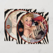 ザ・キッチ・ビッチ : まだ結婚してない! 招待状 (正面/裏面)