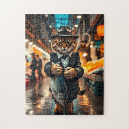 ザ・キャットファーザーのキャッチ ジグソーパズル (縦)