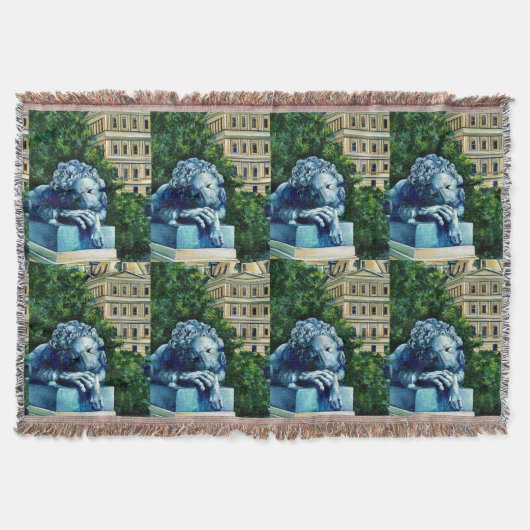 ザ·キャット·ザ·カナ食べリア·ワシントンDC スローブランケット (正面)