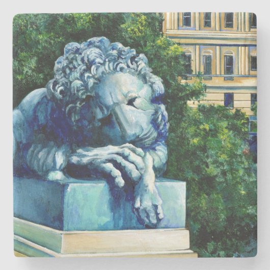 ザ・キャッ食べト(カナリア、ワシントンDC) ストーンコースター (正面)