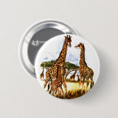 ザ・キリン・ファミリー –  缶バッジ (正面&裏面)