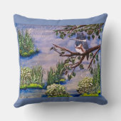 ザ・キングフィ絵を描ッシャーの枕 クッション (裏面)