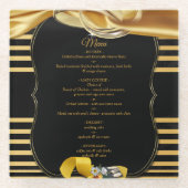 ザ・ギャツビ素晴らしー・コースター ガラスコースター (正面)