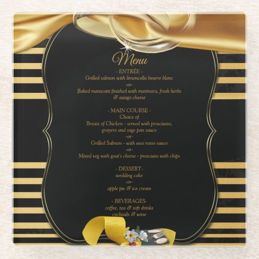 ザ・ギャツビ素晴らしー・コースター ガラスコースター (正面)