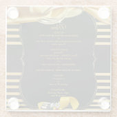 ザ・ギャツビ素晴らしー・コースター ガラスコースター (裏面)