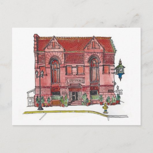 ザ・クオイン・ホテル、ウィルミントン、デ ポストカード (正面)