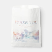 ザ・クラウド9虹ふわふわ雲ベビーシャワー フェイバーバッグ (正面)