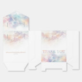 ザ・クラウド9虹ふわふわ雲ベビーシャワー フェイバーボックス (見開き)