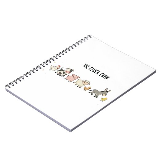 "ザ・クラック・クルー" ノートブック (左側)