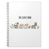 "ザ・クラック・クルー" ノートブック (正面)
