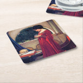 ザ・クリスタルボール、ジョン・ウィリアム・ウォーターハウス スクエアペーパーコースター (アングル)