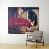 ザ・クリスタルボール、ジョン・ウィリアム・ウォーターハウス タペストリー (インサイチュ(横))