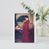 ザ・クリスタルボール、ジョン・ウィリアム・ウォーターハウス ポストカード (スタンド正面)